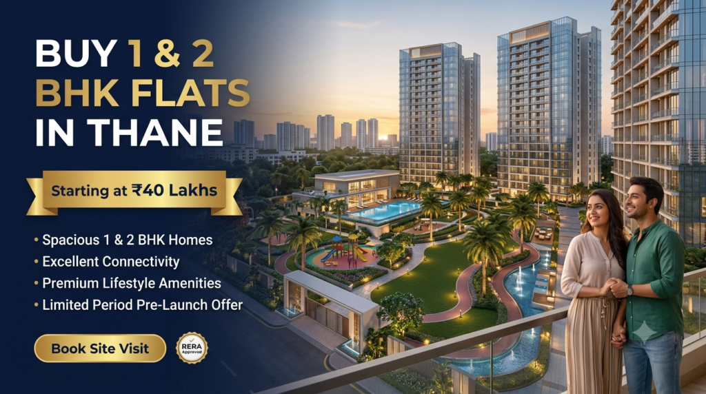 1 & 2 bhk flats in thane